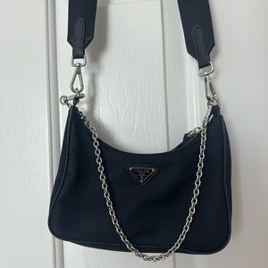 BLACK CROSSBODY BAG
